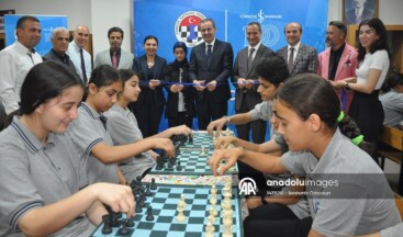 Türkiye İş Bankası ve TSF’nin 40 bininci satranç sınıfı Mersin Tarsus’ta açıldı