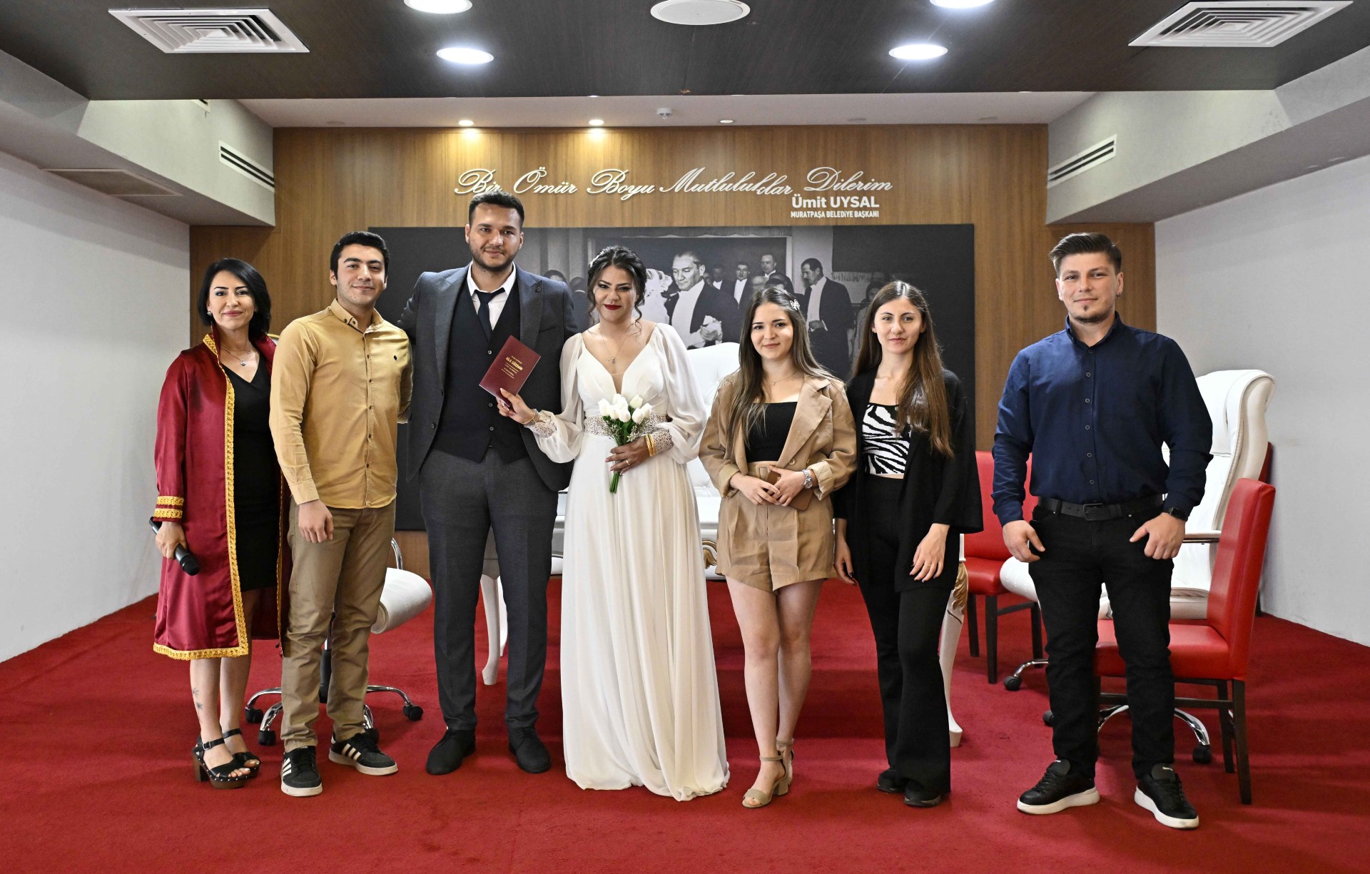 Muratpaşa’da nikah yoğunluğu 