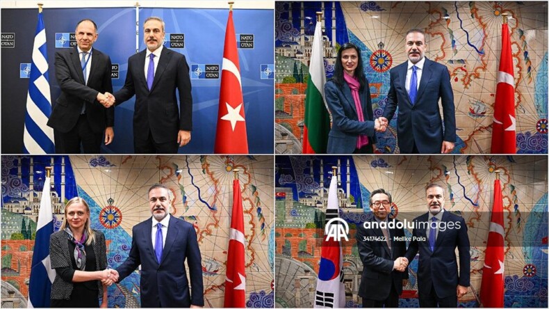 Dışişleri Bakanı Fidan, Brüksel’de diplomatik temaslarda bulundu