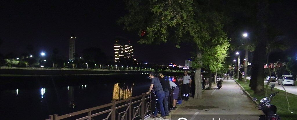 Adana’da nehre düşen kişi kayboldu