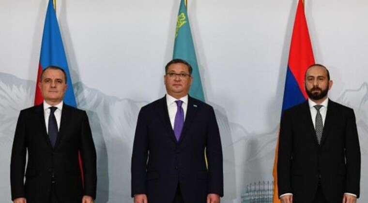 Azerbaycan ve Ermenistan dışişleri bakanları “barış anlaşması” için Kazakistan’da görüştü