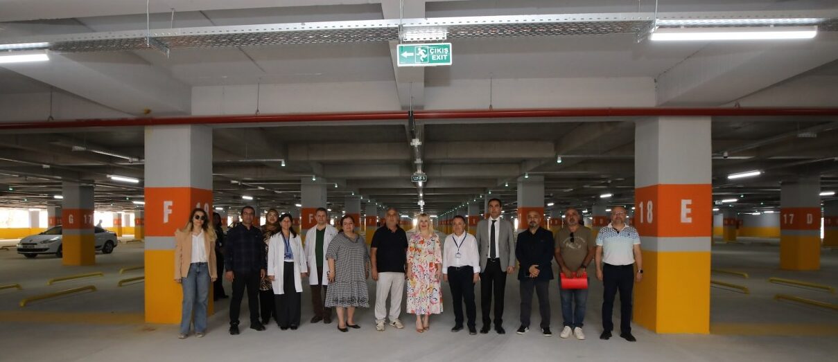 Akdeniz Üniversitesi Hastanesi Otoparkı açılış için gün sayıyor