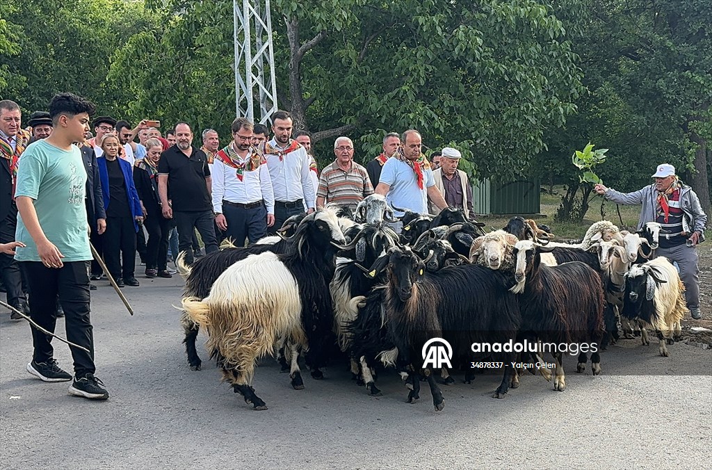Isparta’da “kurban indirme geleneği” sürdürüldü