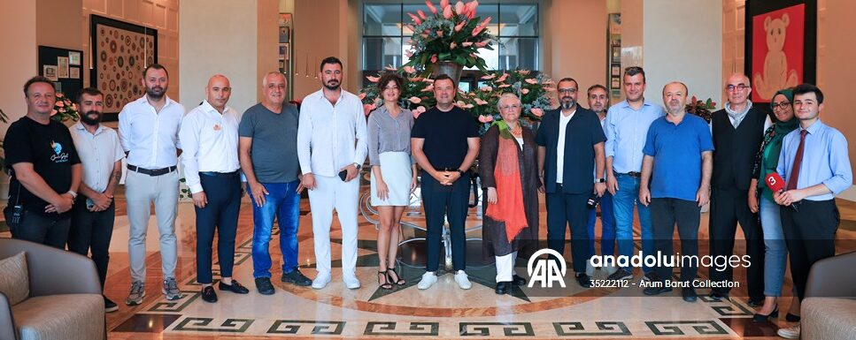 Side Antik Kenti Kazı Başkanı Prof. Dr. Alanyalı, gazetecilerle buluştu