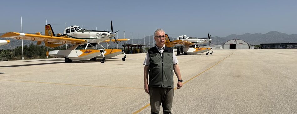 Hava araçları yangınla mücadeleye güç katıyor