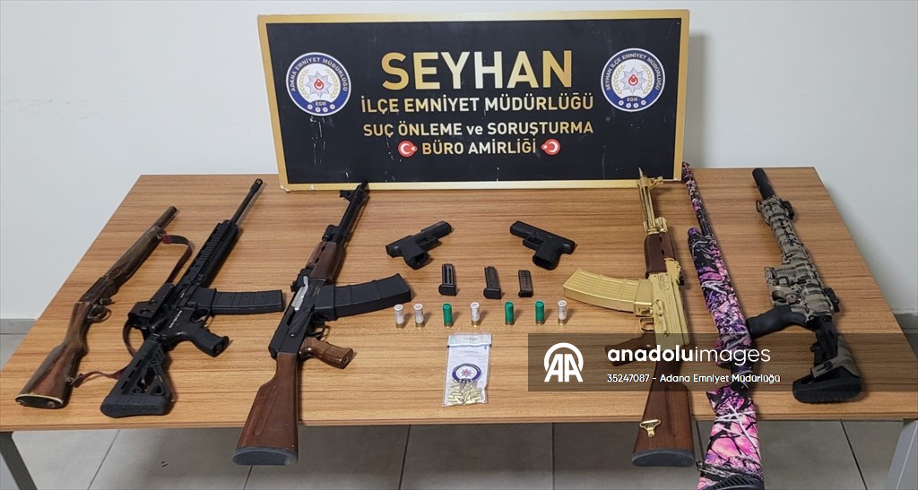 Adana’da havaya ateş açtıkları görüntüleri sosyal medyada paylaşan 4 kişi yakalandı