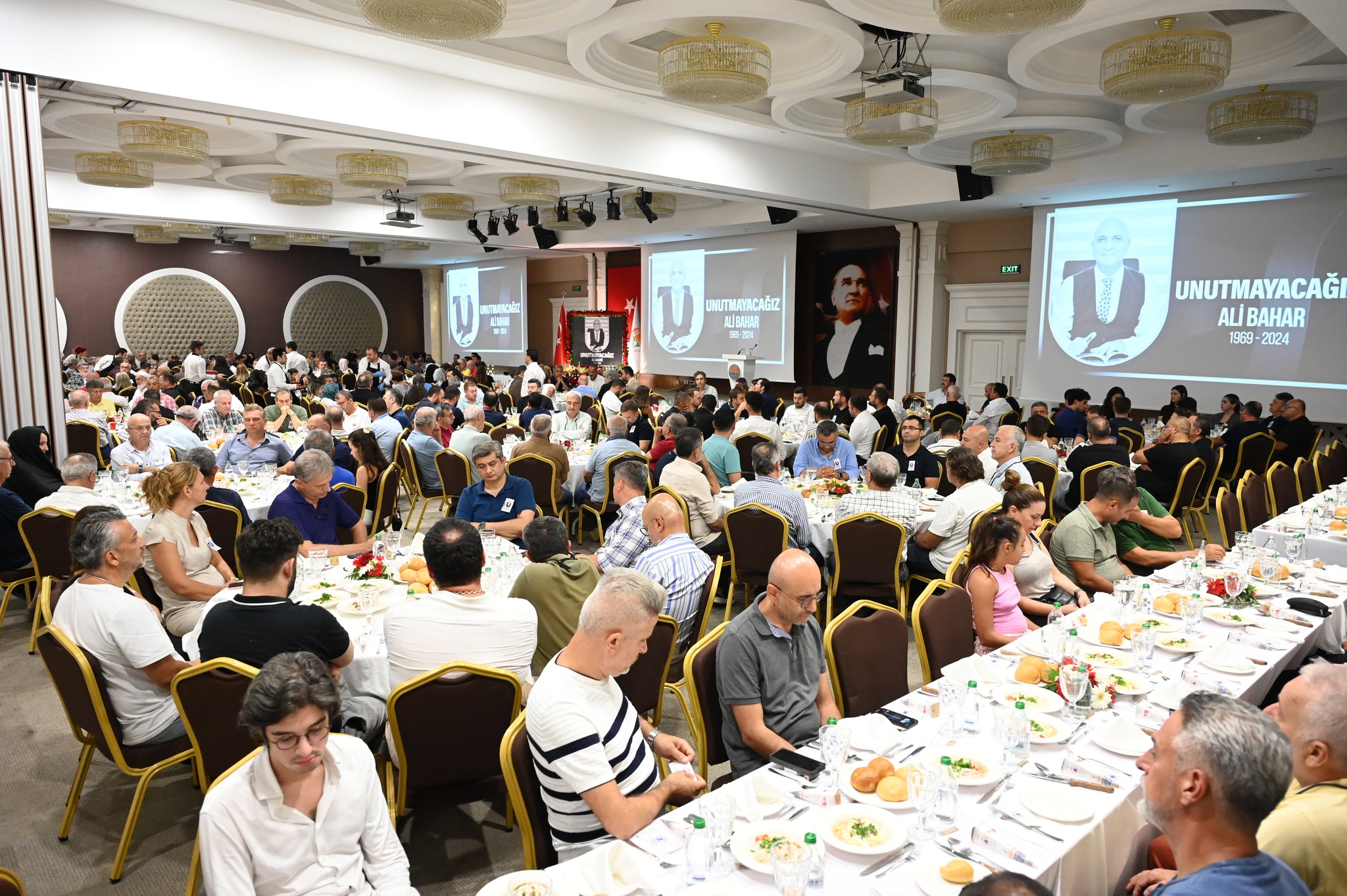 BAŞKAN ALİ BAHAR İÇİN ANTALYA OSB’DE MEVLİD OKUTULDU