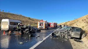  Zincirleme trafik kazasında 6 kişi yaralandı