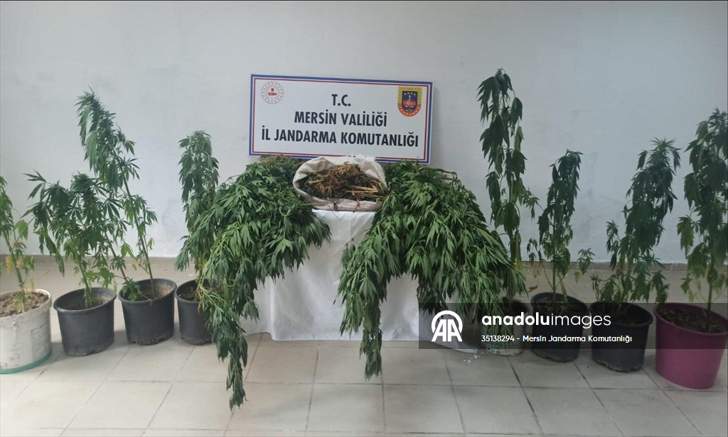 Mersin’de uyuşturucu operasyonunda yakalanan 2 zanlı tutuklandı
