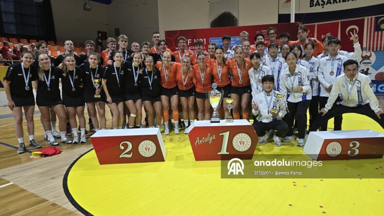 Antalya’da düzenlenen IKF 21 Yaş Altı Korfbol Dünya Şampiyonası tamamlandı