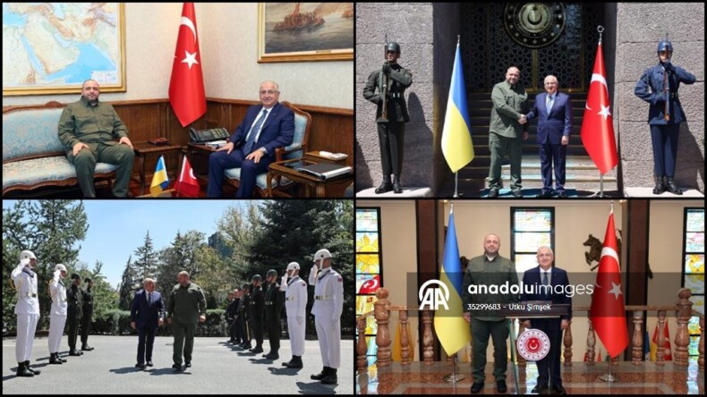 Milli Savunma Bakanı Güler, Ukraynalı mevkidaşı Umerov ile bir araya geldi