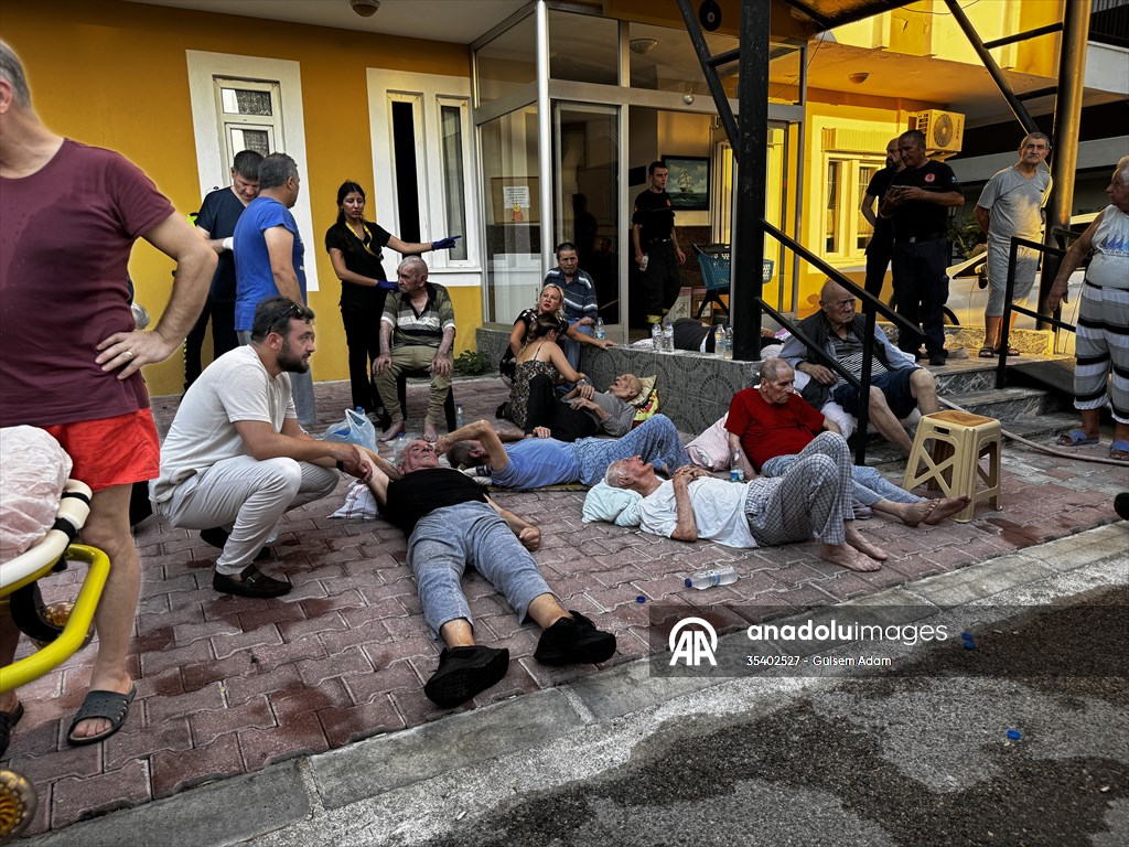 Antalya’da huzurevinde çıkan yangında 3 kişi yaralandı