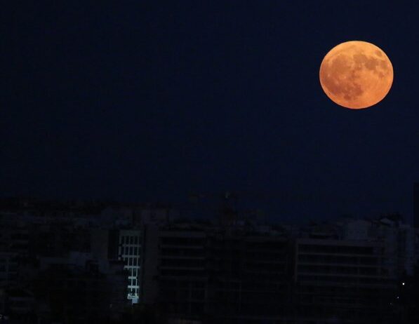 Antalya’da Süper Ay