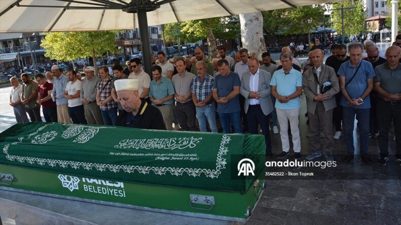 İstanbul’da ölen Türk Tarih Kurumu Şeref Üyesi Prof. Dr. İlgürel, Balıkesir’de son yolculuğuna uğurlandı
