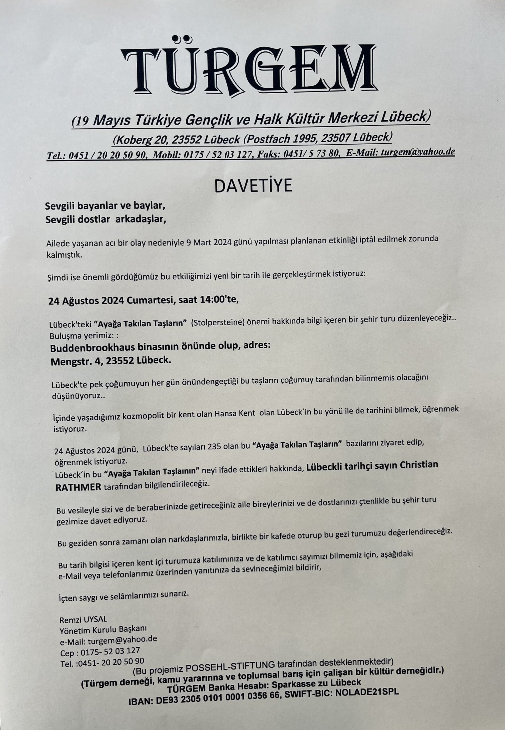TARİH BİLGİLİ LÜBECK İÇİNDE BİR GEZİNTİ 