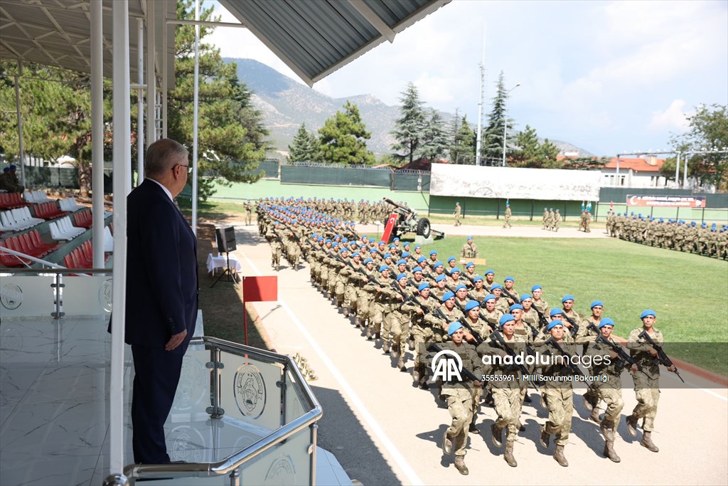 Milli Savunma Bakanı Güler, Eğirdir Dağ Komando Okulunun eğitim yılı açılış törenine katıldı