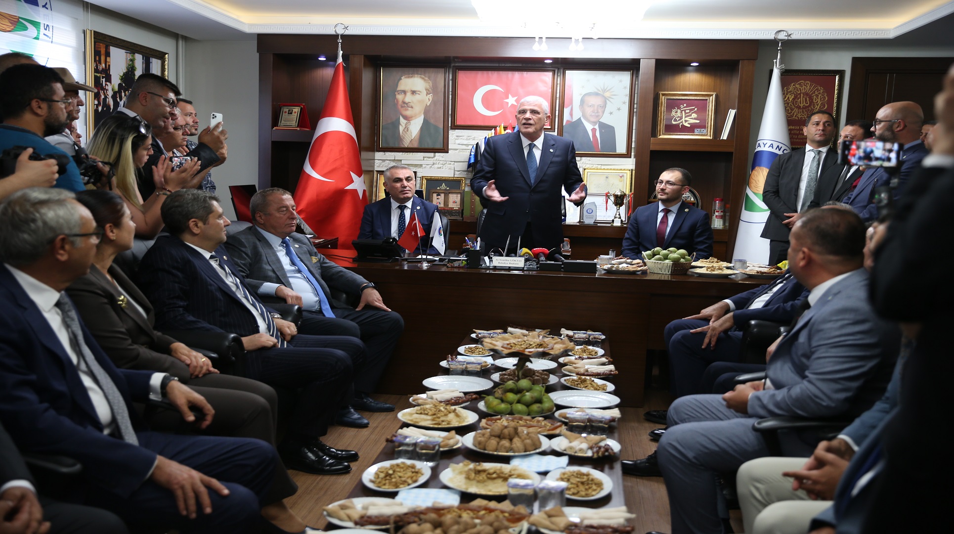 İYİ Parti Genel Başkanı Dervişoğlu, Kahramanmaraş’ta ceviz ve kültür festivalinde konuştu: