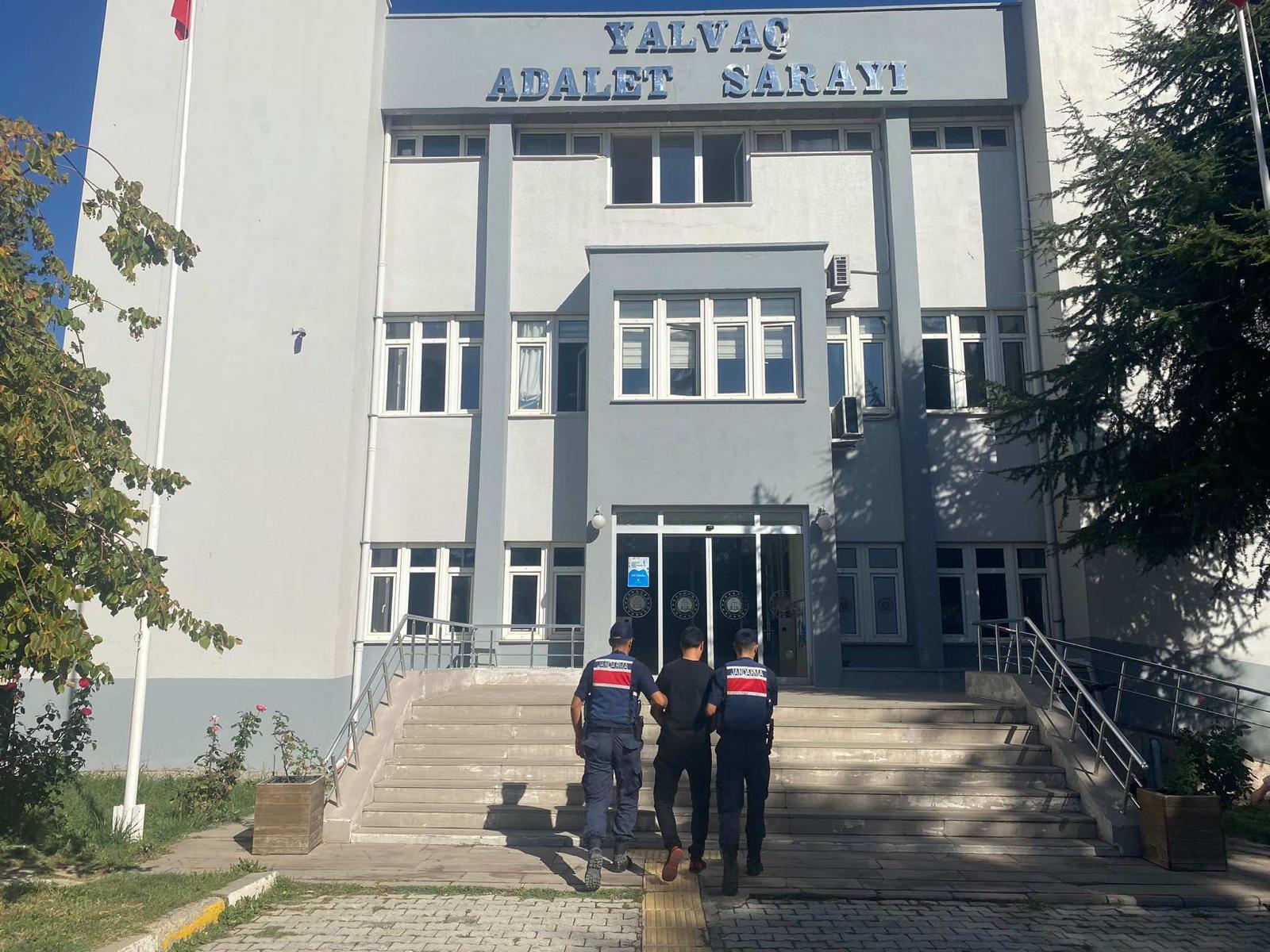 Isparta’da “adam öldürme” suçundan aranan hükümlü yakalandı