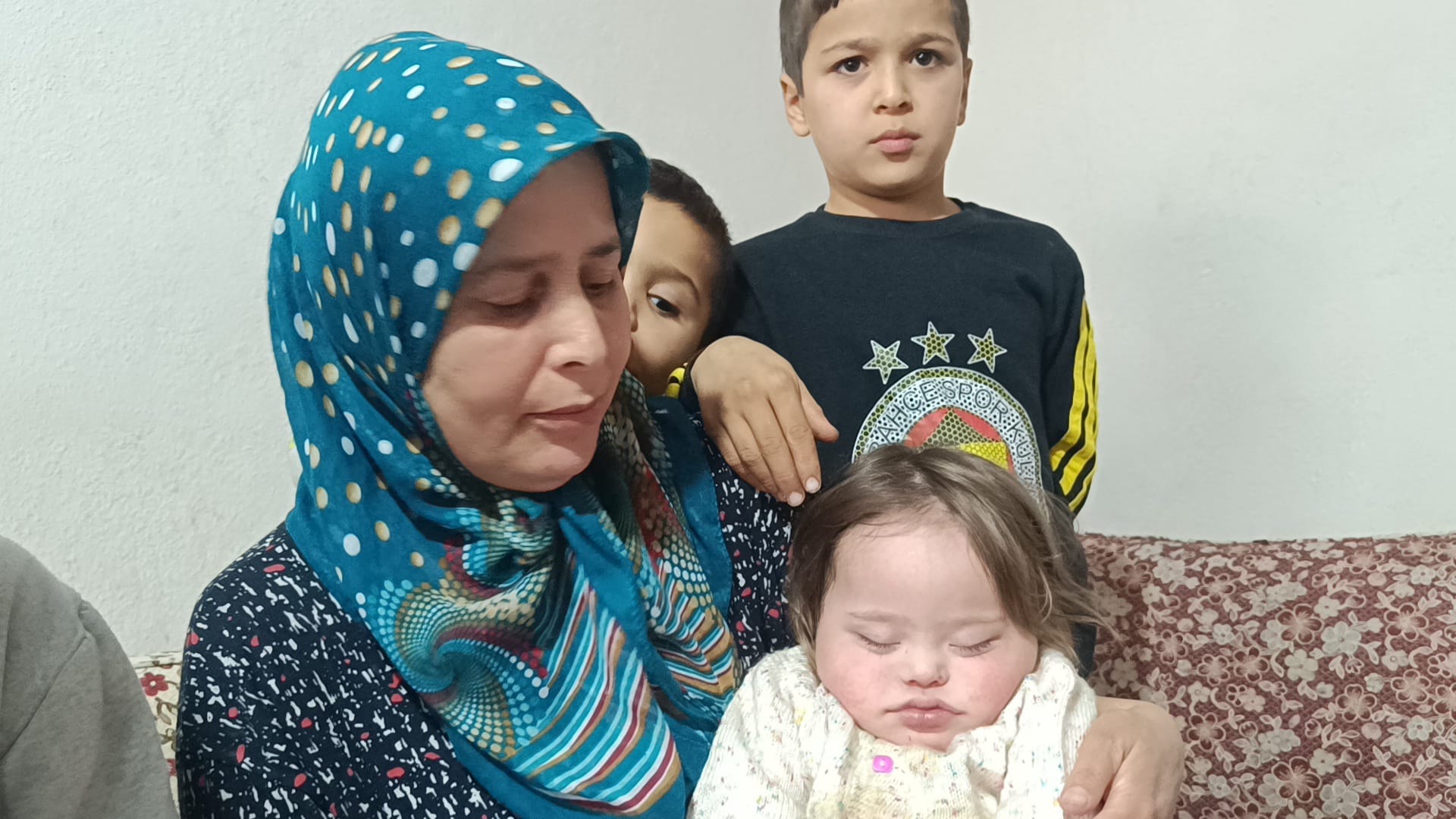 Adana’da kalp rahatsızlığı olan bebeğin ailesi yardım bekliyor