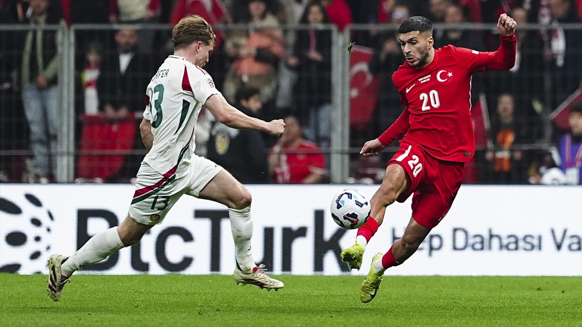 A Milli Futbol Takımı, Macaristan’ı mağlup etti
