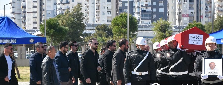Antalya’da akciğer kanserinden yaşamını yitiren polis memuru için tören düzenlendi