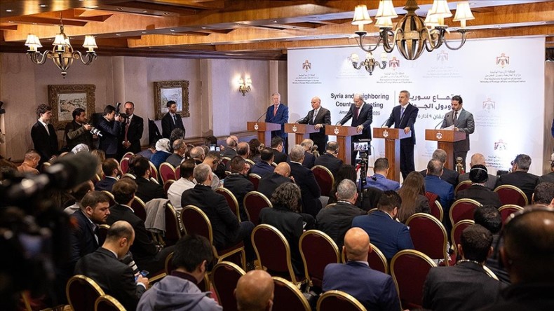 Türkiye, Ürdün, Irak, Lübnan ve Suriye’nin düzenlediği toplantının ardından ortak bildiri yayımlandı