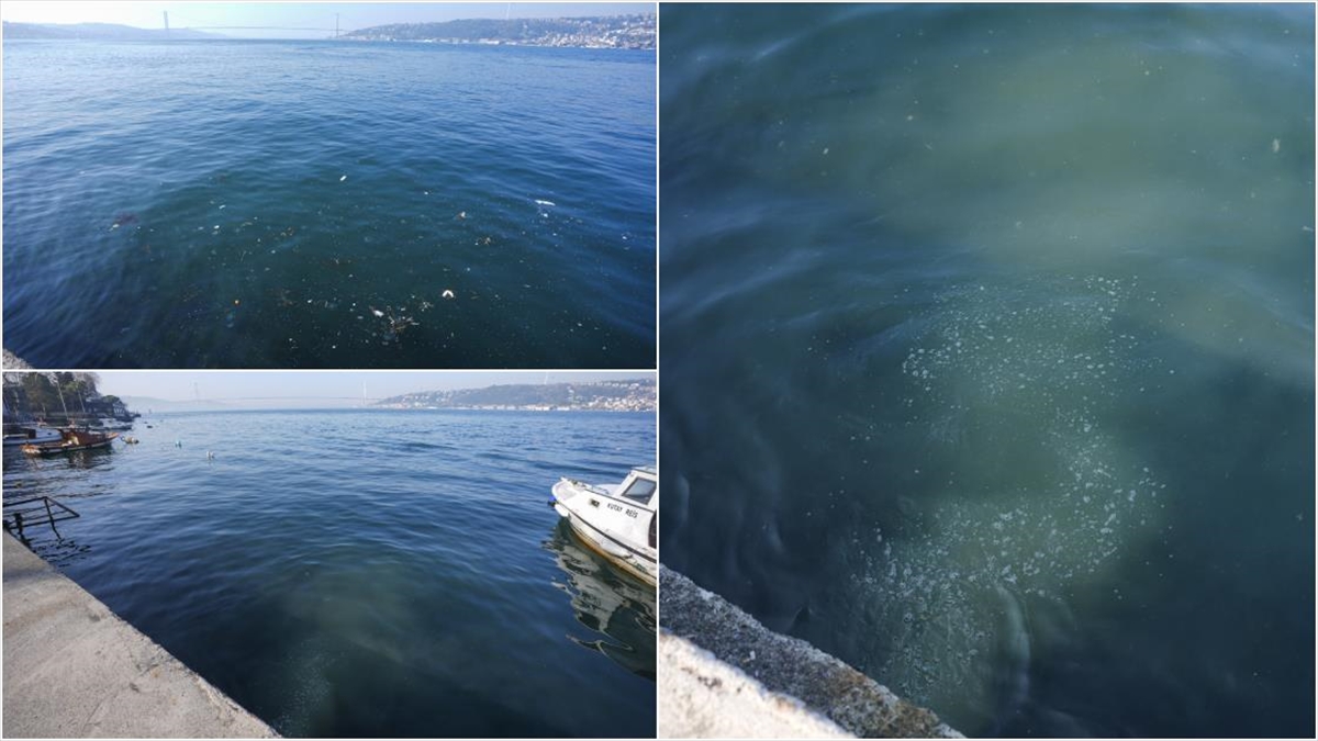Üsküdar’da denize akan kanalizasyon suyu çevreyi kirletmeyi sürdürüyor