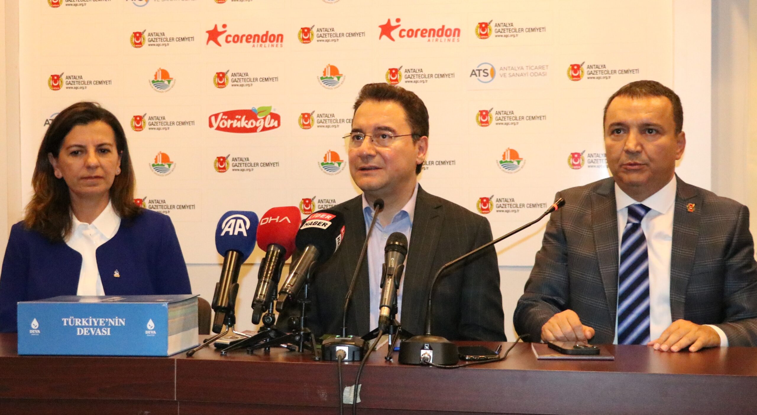 DEVA Partisi Genel Başkanı Ali Babacan, AGC’yi ziyaret etti