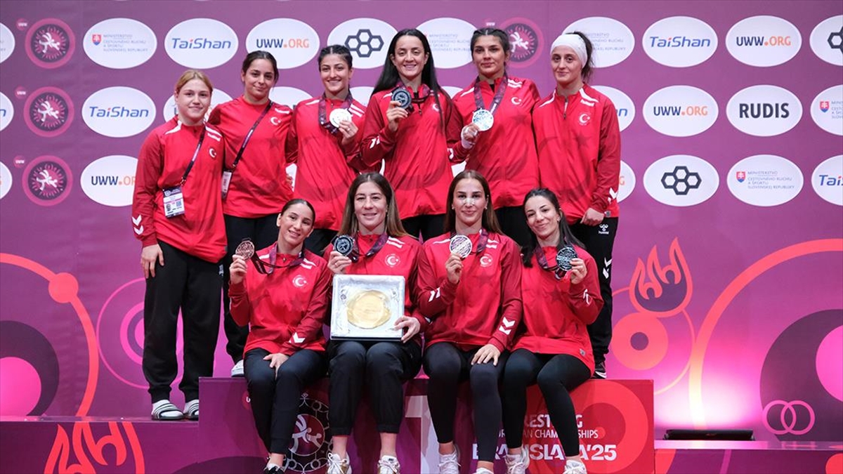 Kadın Güreş Milli Takımı, Avrupa ikincisi oldu