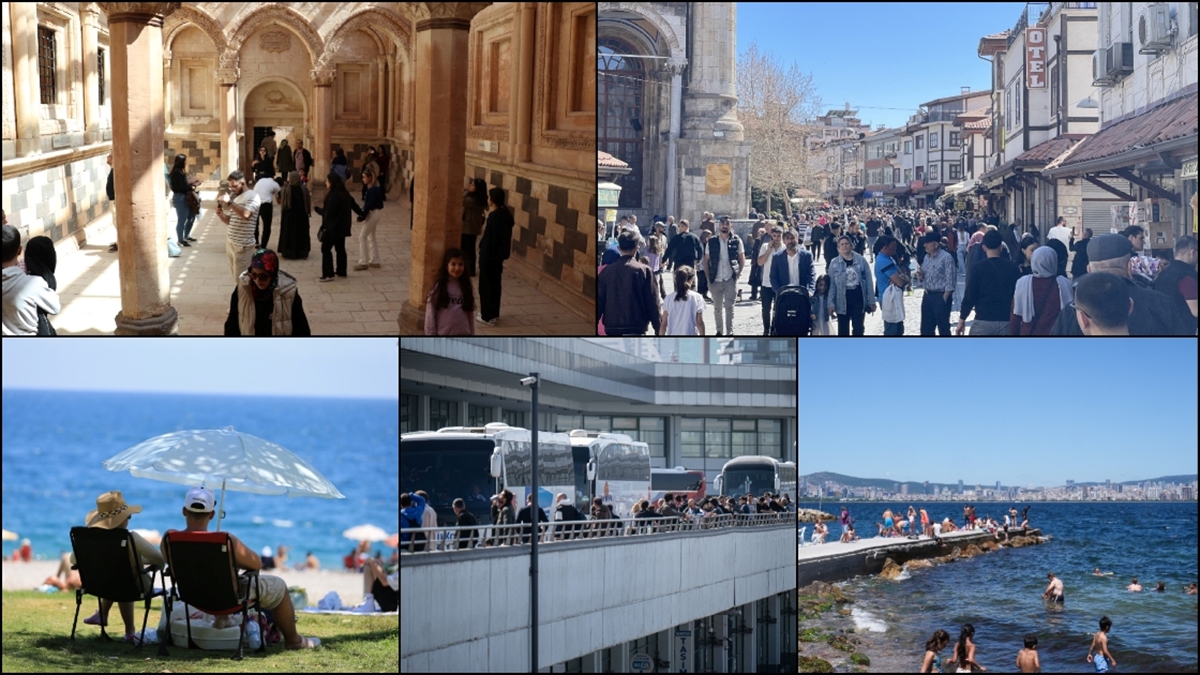 Seyahate çıkan, yerli turistler geçen yıl 419,3 milyar lira harcadı