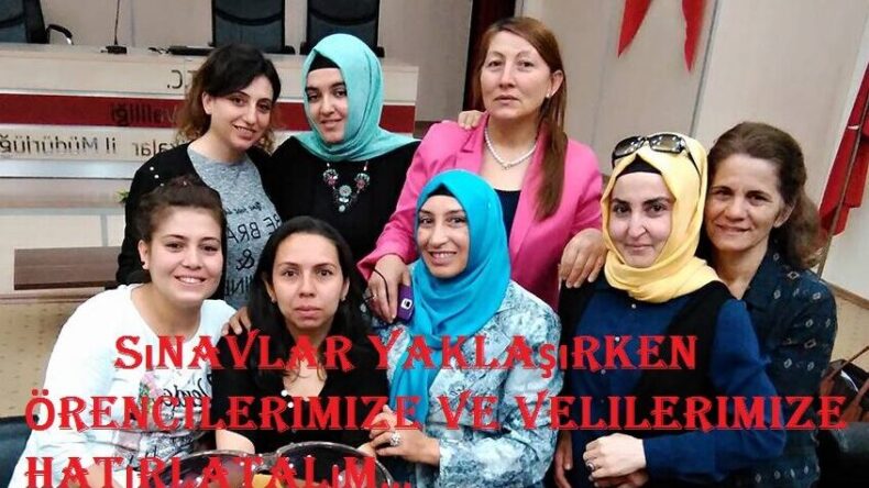 Sınavlar Yaklaşırken Örencilerimize ve Velilerimize Hatırlatalım…