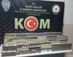 524 paket kaçak sigara ele geçirildi