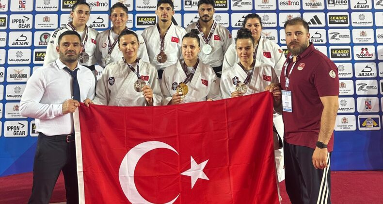 Milli judoculardan Avrupa Kupası’nın ilk gününde 1’i altın 8 madalya