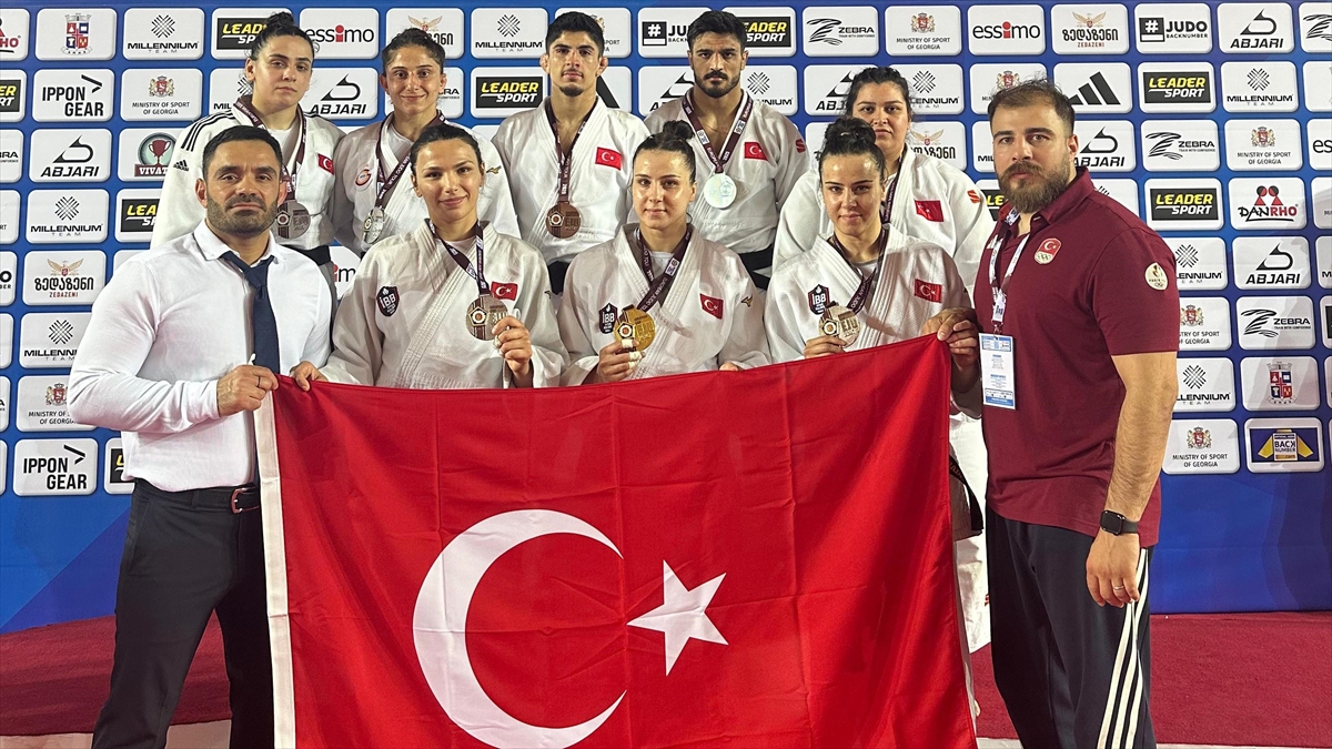Milli judoculardan Avrupa Kupası’nın ilk gününde 1’i altın 8 madalya