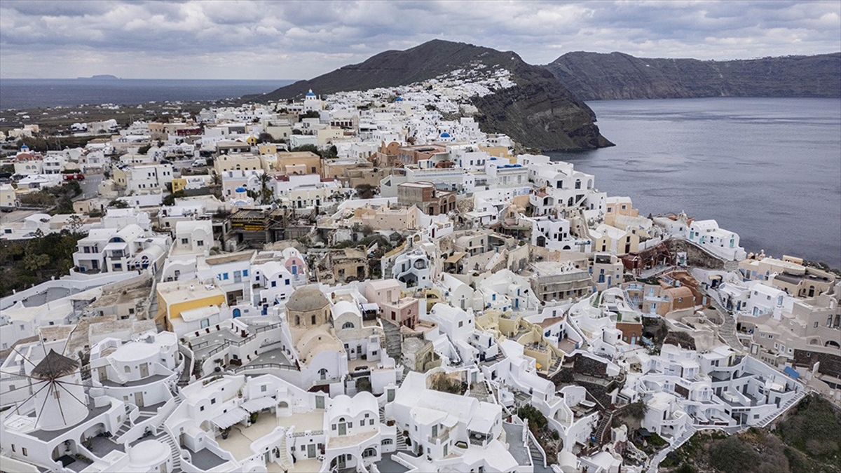 Santorini Adası’nda olası depreme karşı sivil koruma tedbirleri uygulanacak