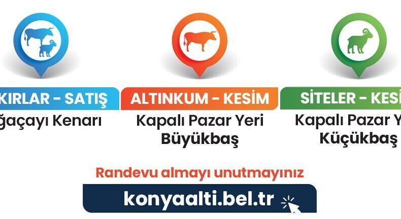 Altınkum ve Siteler Mahallelerinde ücretsiz kurban kesim noktaları