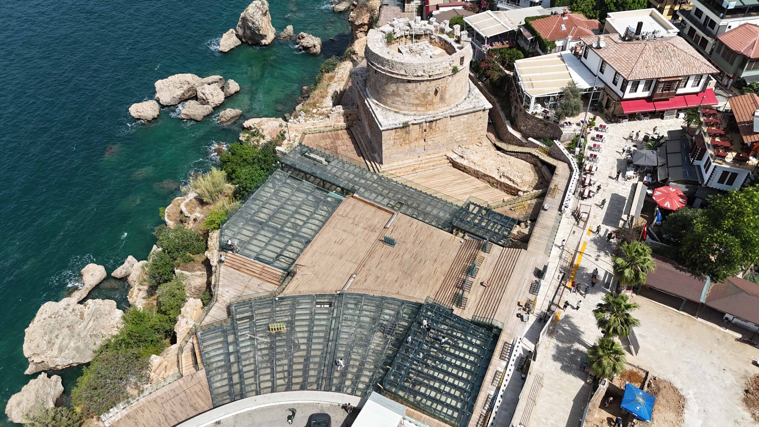 Antalya’nın kültürel mirası tarihi “Hıdırlık Kulesi” açık hava müzesi olacak