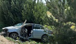 kalpgazetesi.com-Isparta'da devrilen otomobildeki 1 kişi öldü