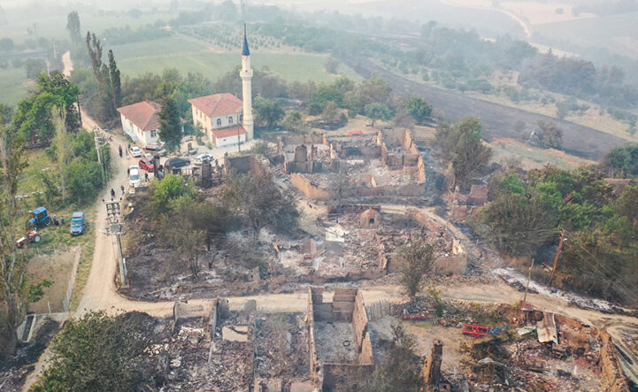 kalpgazetesi.com-Taraklıda yangın