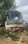 Antalya-Denizli kara yolunda şehirler arası yolcu otobüsü yoldan çıktı yaralılar var