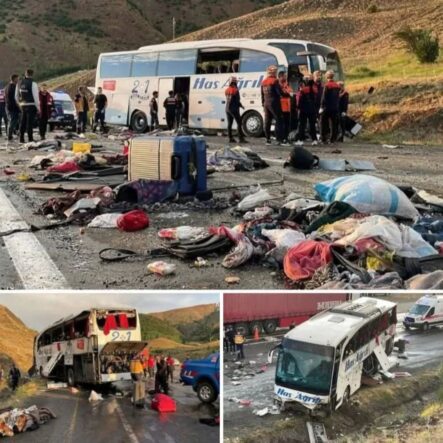 kalpgazetesi.com-Sivas'ta yolcu otobüsü dağın yamacına çarptı, 4 kişi öldü, 33 kişi yaralandı