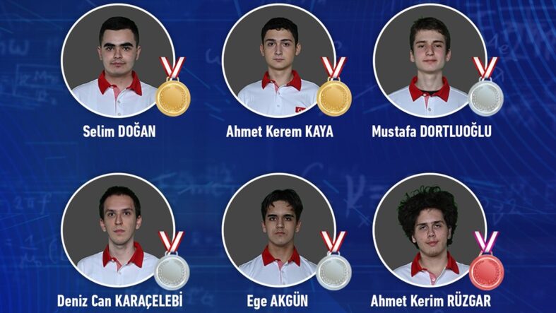 kalpgazetesi.com-Türk öğrenciler Uluslararası Matematik Olimpiyatı'ndan 6 madalya ile döndü