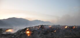  Anamur ilçesindeki orman yangınına müdahale sürüyor