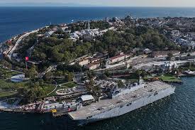 kalpgazetesi.com-TCG Anadolu, Çanakkale'den İstanbul'a