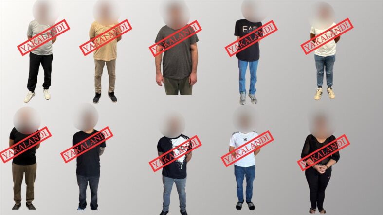 kalpgazetesi.com-Uluslararası Suç Çetesi Çöktü Kırmızı bültenle aranan 10 firari Türkiye'de