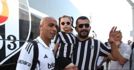 Özel uçakla  Beşiktaş kafilesi Alanya’ya geldi