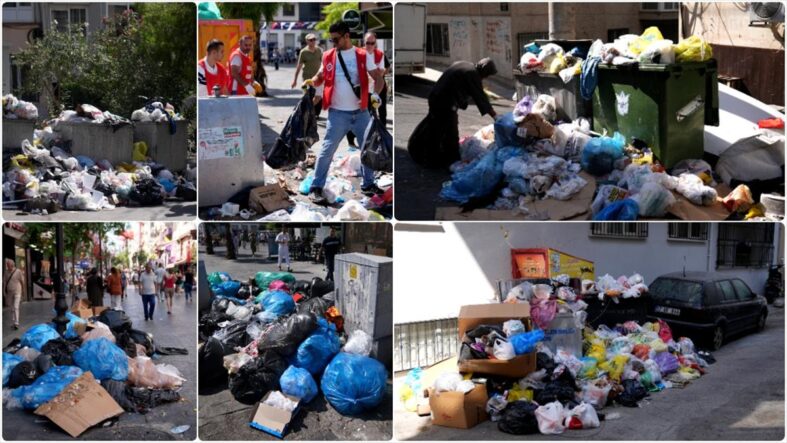 kalpgazetesi.com-İzmir'de çöp isyanı, Karşıyaka ve Konak kötü kokuya teslim- Vatandaşlar tepkili İzmir bunları hak etmiyor