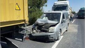  Zincirleme trafik kazasında 6 kişi yaralandı
